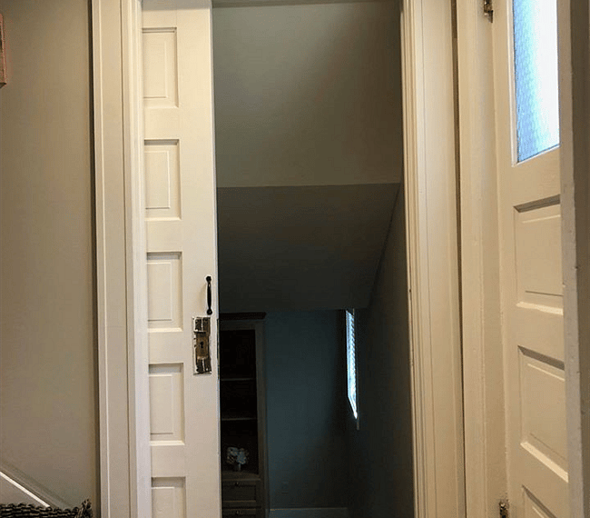 Door to studio