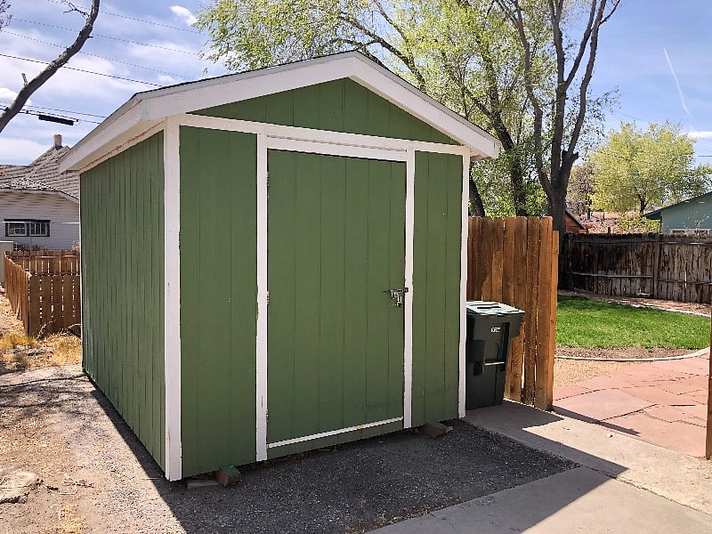 Storage for bikes, skis, Etc