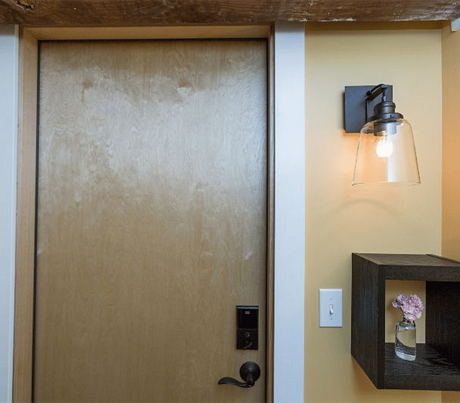 Secure apartment entry
