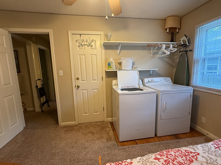 Third Bedroom/Laundry room