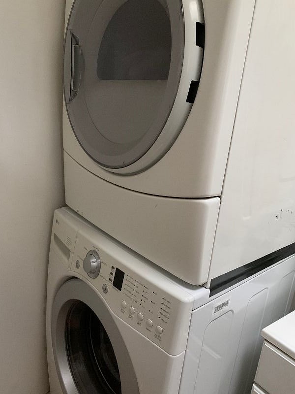 Full size washer and dryer exclusive to this cottage.