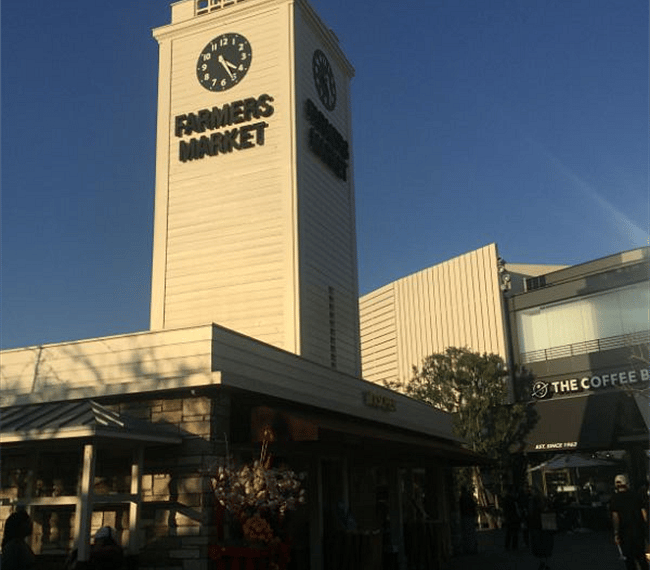 walk or short drive to farmers market