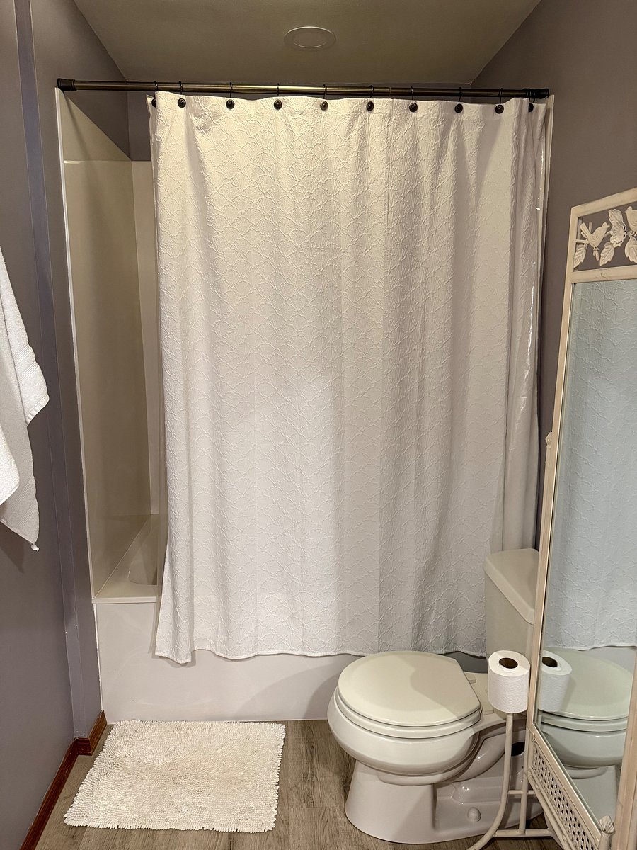 Tub/shower in shared bathroom