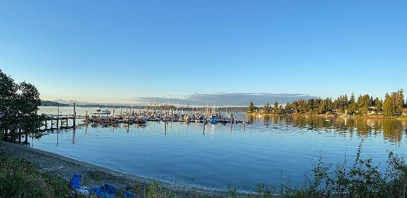 1 mi down the road is our local Marina which has a tap room and "snack shack". great clam chowder and food options. Kayak and paddle board rentals
