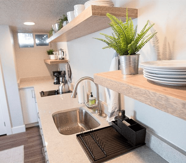 Fully equipped kitchen