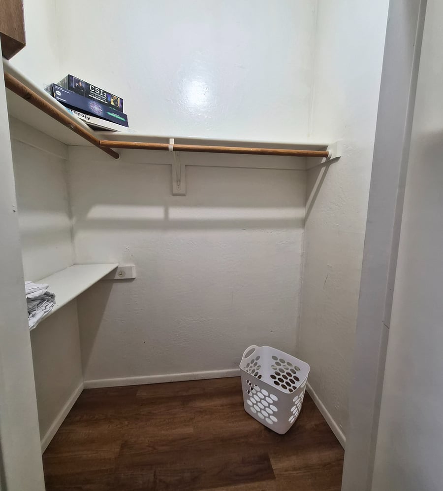 Walk-in closet Bdrm #2