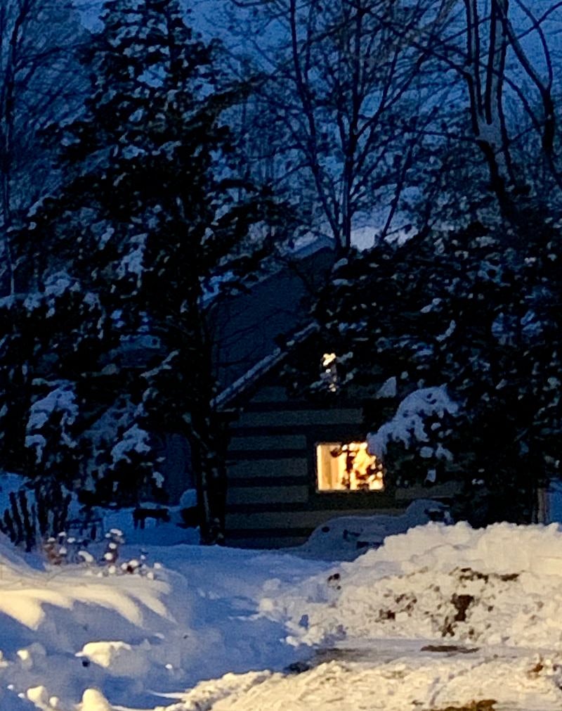 Winter at the Tiny House. (Dec. 2019)