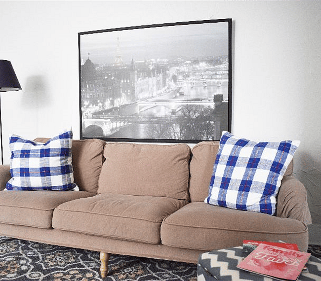 Full size sofa PLUS love seat in the spacious living area