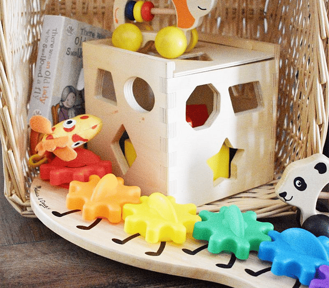 This is a kid-friendly space! Pack and play, high chair, toys...you name it!