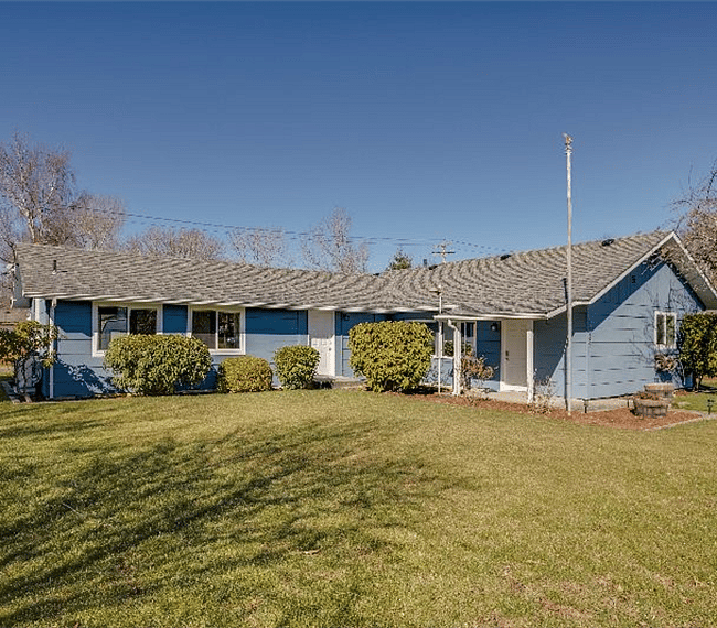 Front Yard and House