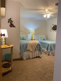 Third bedroom with two twin beds
