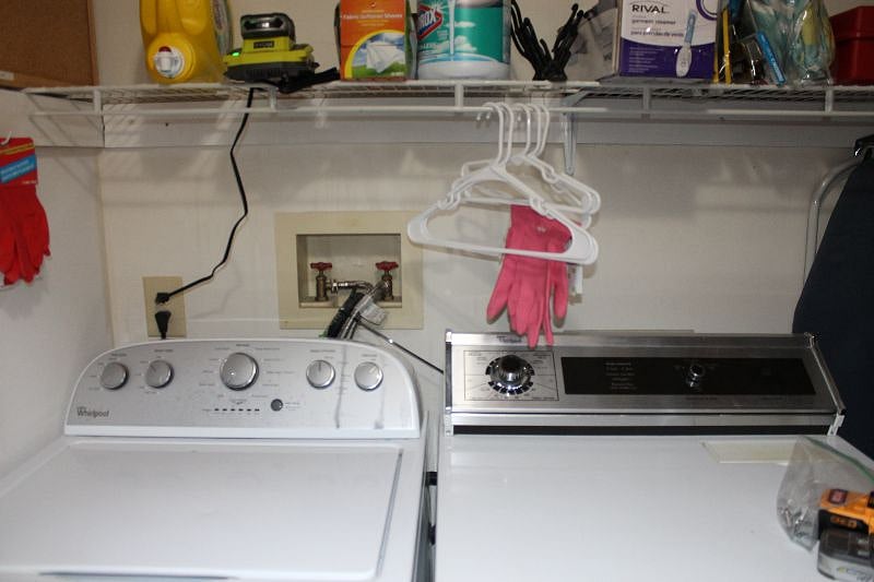 Full size washer and dryer