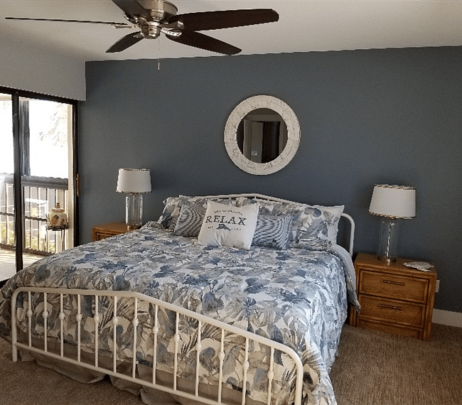 Master Bedroom; King Bed