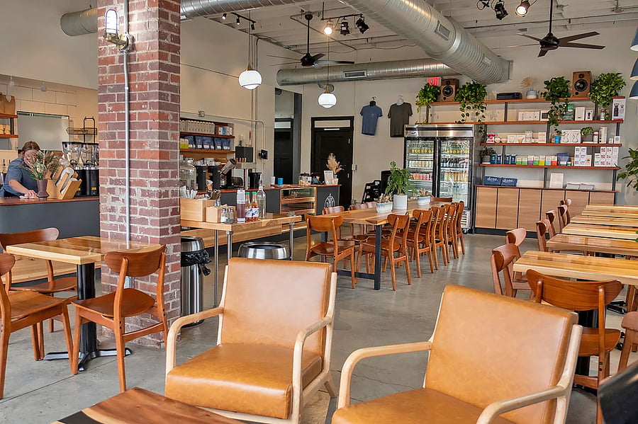Neighborhood coffee shop. Walking distance or a 2 minute drive!