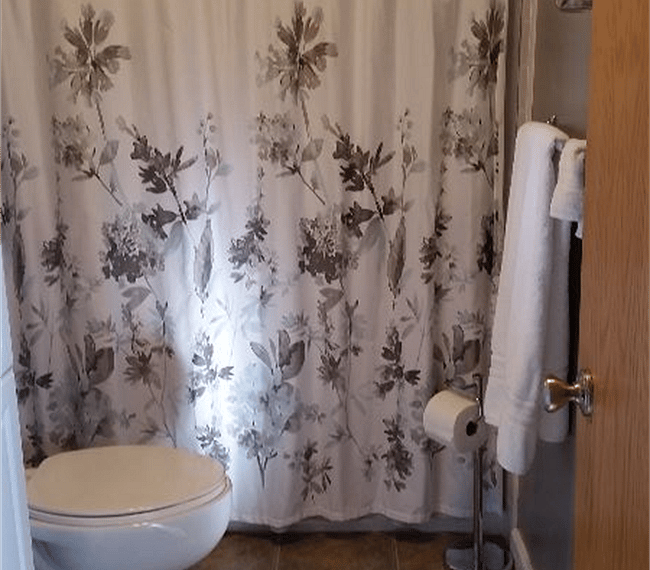 Main bathroom with Tub shower