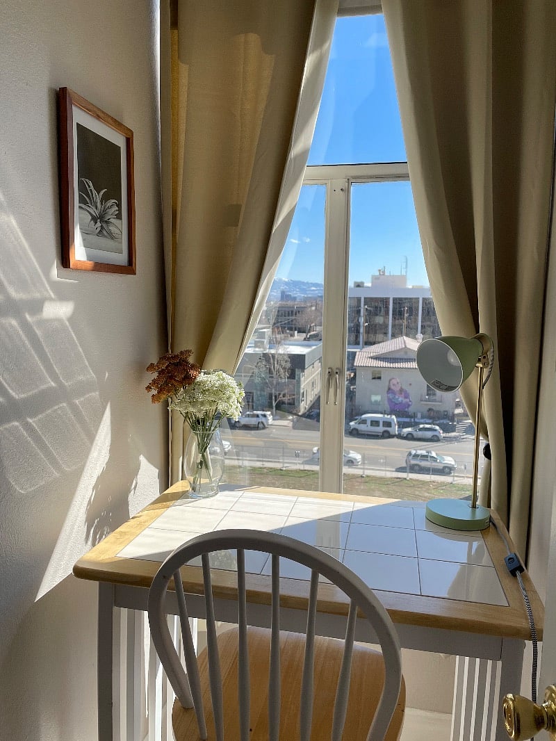 Awesome natural sunlight.
