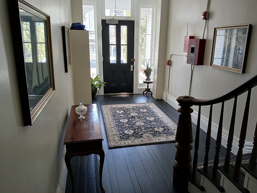 Front entrance