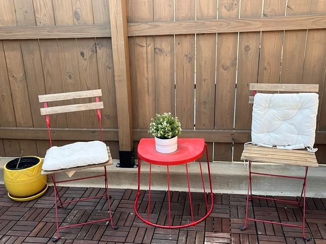 fenced in outdoor area