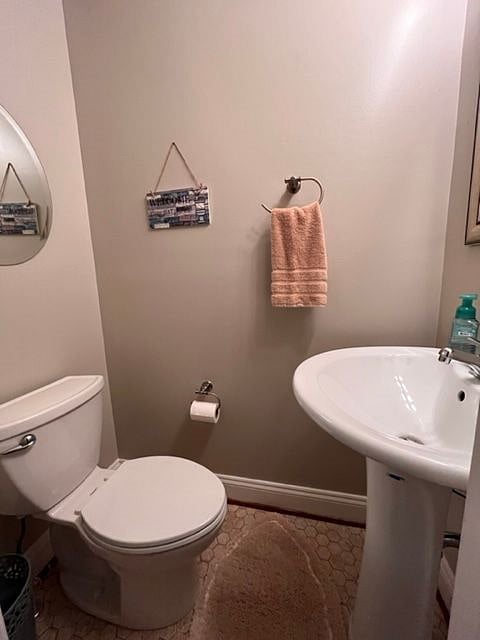 first floor Powder room