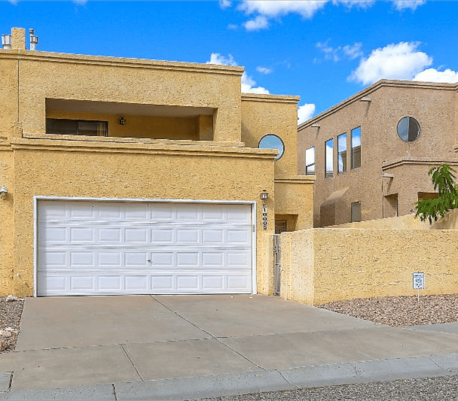 Outside view of the house & Garage