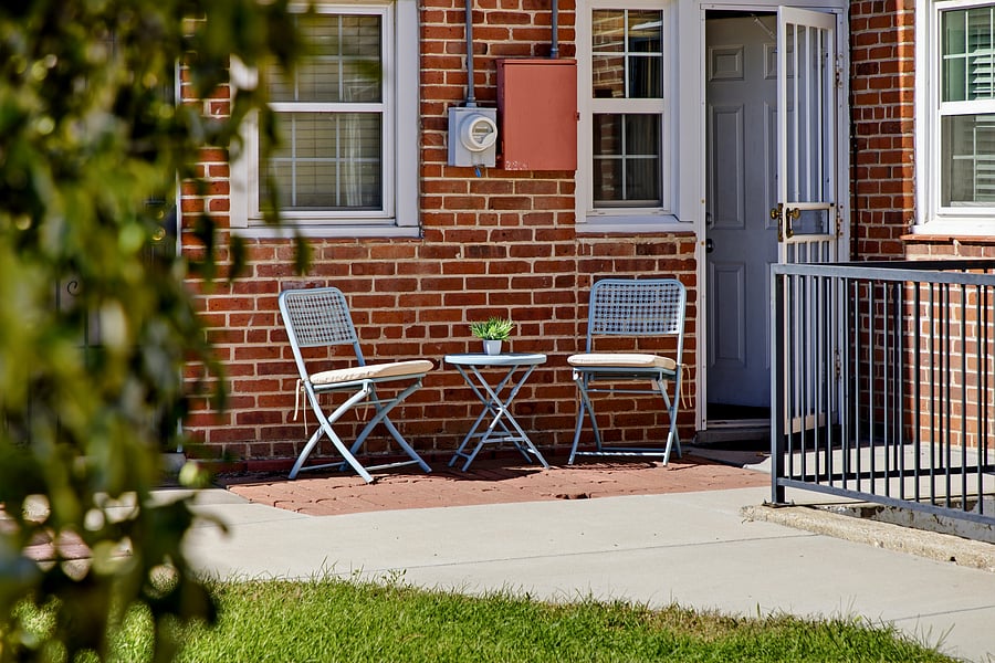 Back patio