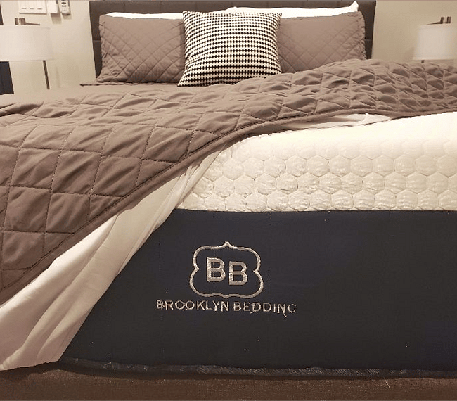 Brooklyn Bedding Luxury Queen size (firm) mattress for highest sleep comfort. Proud to support local businesses by selecting the best quality mattress locally manufactured in Arizona.