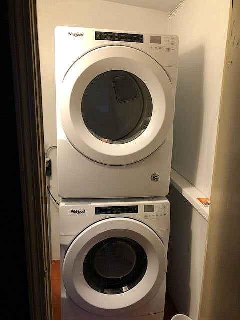 NEW Washer and dryer (We have replaced the washing machine since this photo)