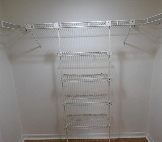 Master bedroom walk-in closet.