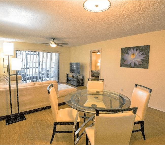Large open concept living space. Property Availability is listed under Property Description.