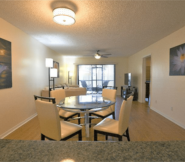 Large open concept living space. Property Availability is listed under Property Description.