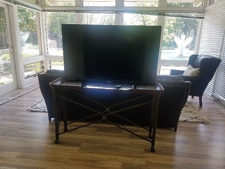 Cable ready; wi-fi, 60 inch T.V.