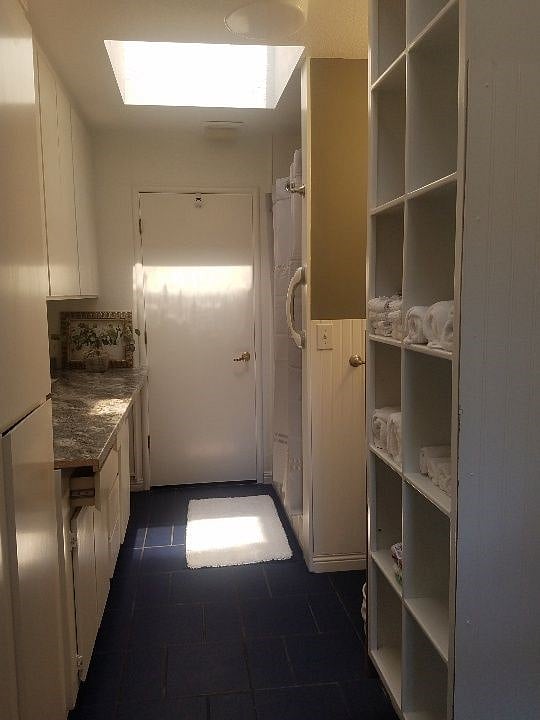 Bathroom with 2 Skylights!