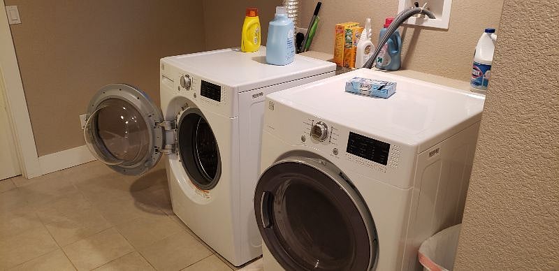 Laundry in Basement