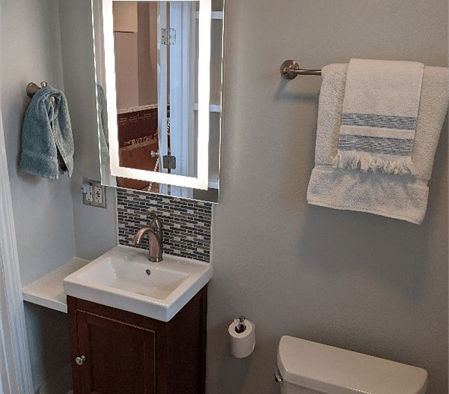 Half bathroom