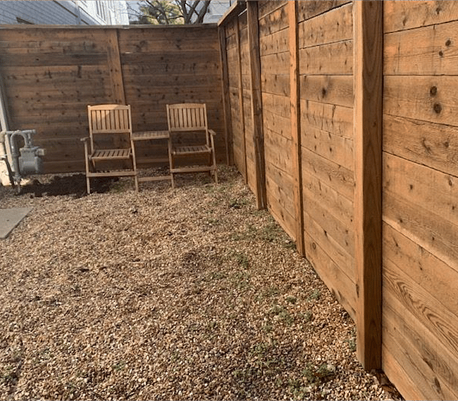 Private courtyard