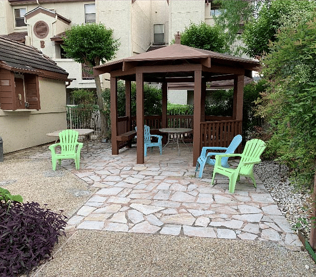 Pergola and Chairs