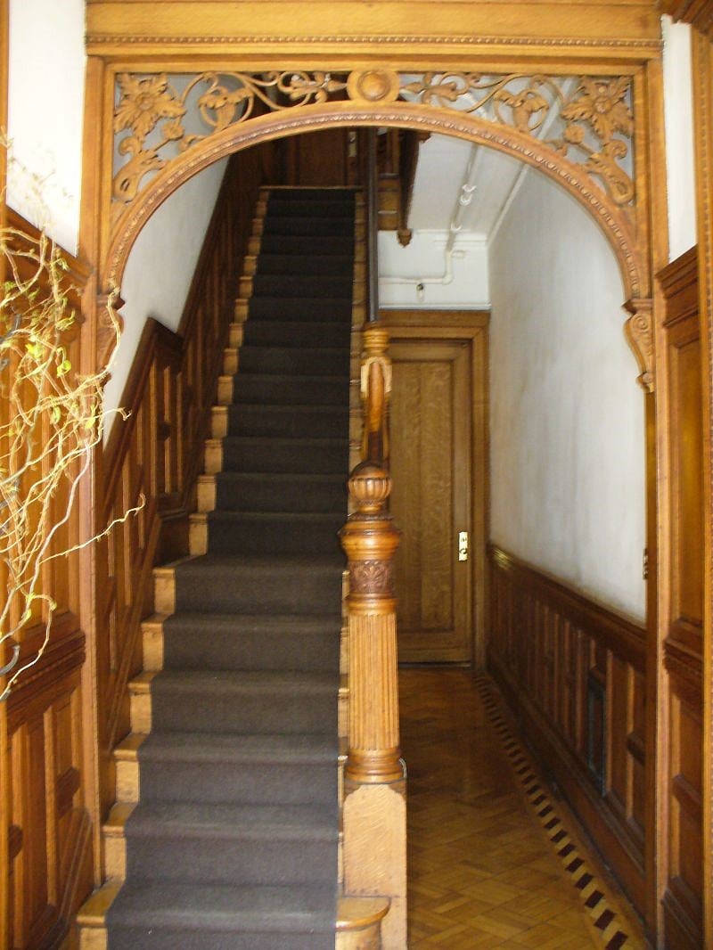 Entrance door to Studio Apartment in the rear.