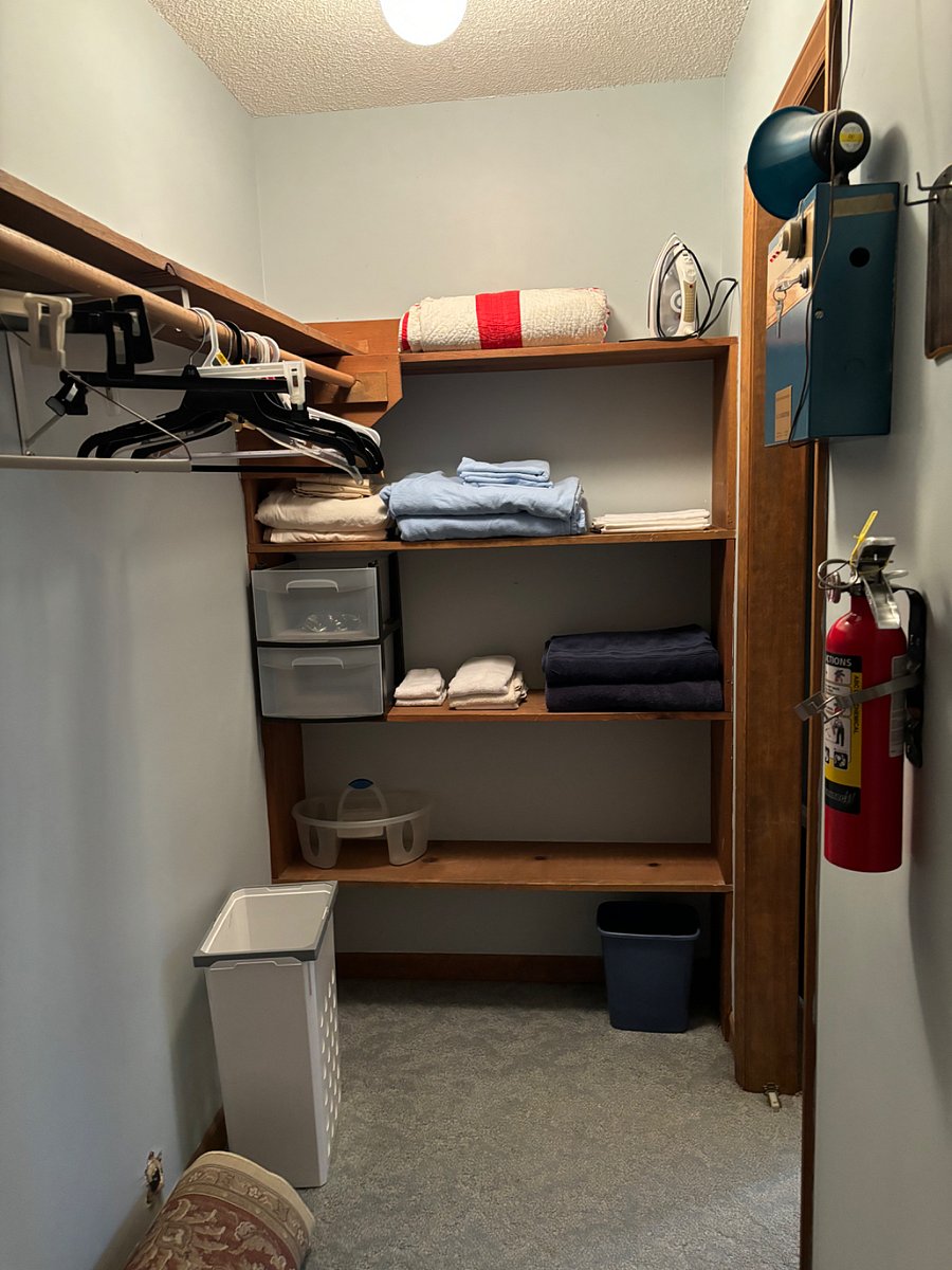 Amenities in closet
