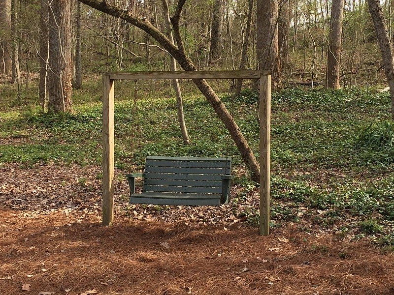 Outside sitting area