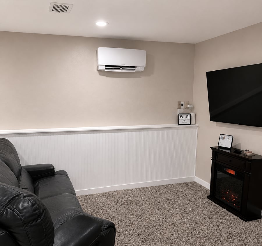 Enjoy year-round comfort with whole-home heating, air conditioning, and RGF air purification. Plus a 55-inch Smart TV, complimentary high-speed Wi-Fi, and an inviting electric fireplace, all for your enjoyment.