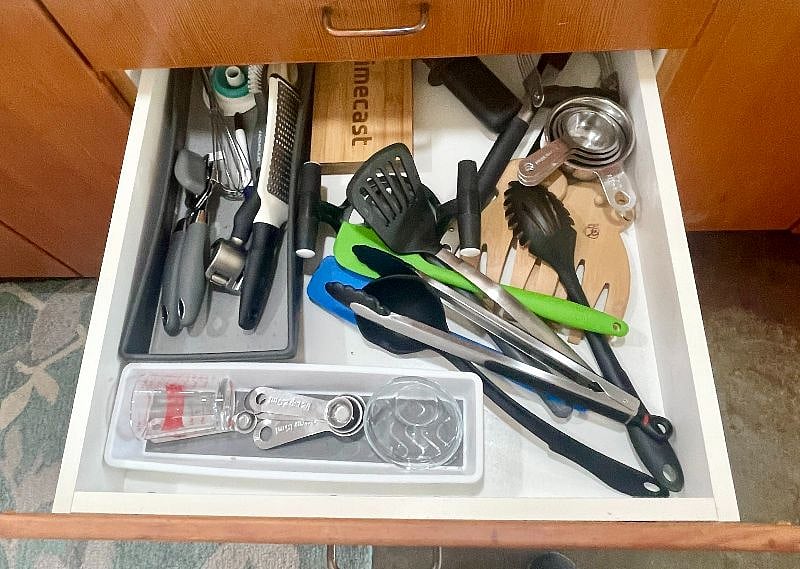 Kitchen stocked with all the things