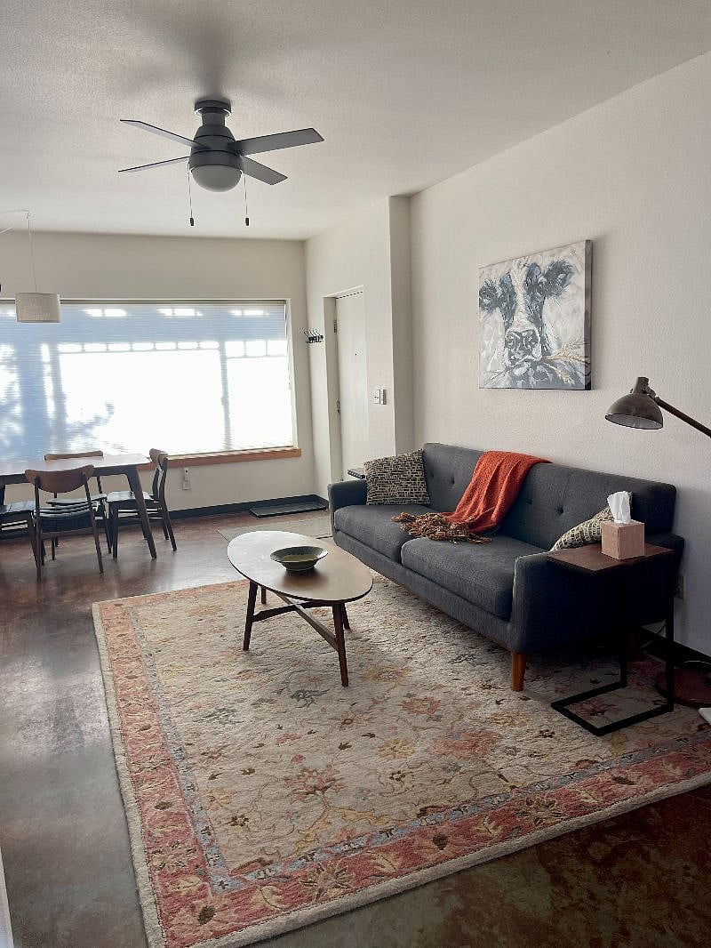 Private entrance into the unit.