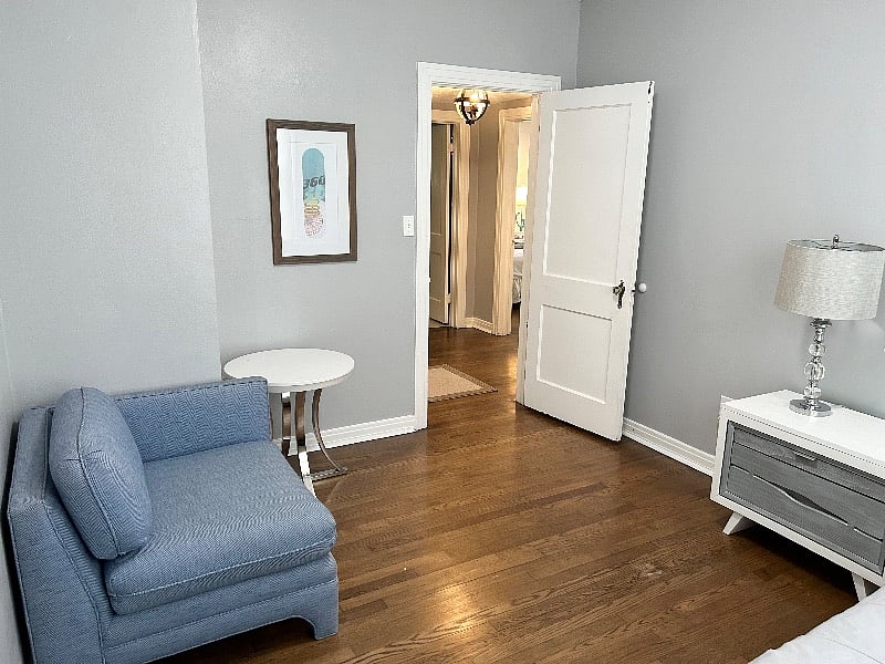 UPDATE: Room holds FULL size BED now. We can offer Toddler Beds or deliver room with 2 twin beds.