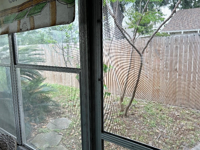 This is just the side of yard. Other side is huge!