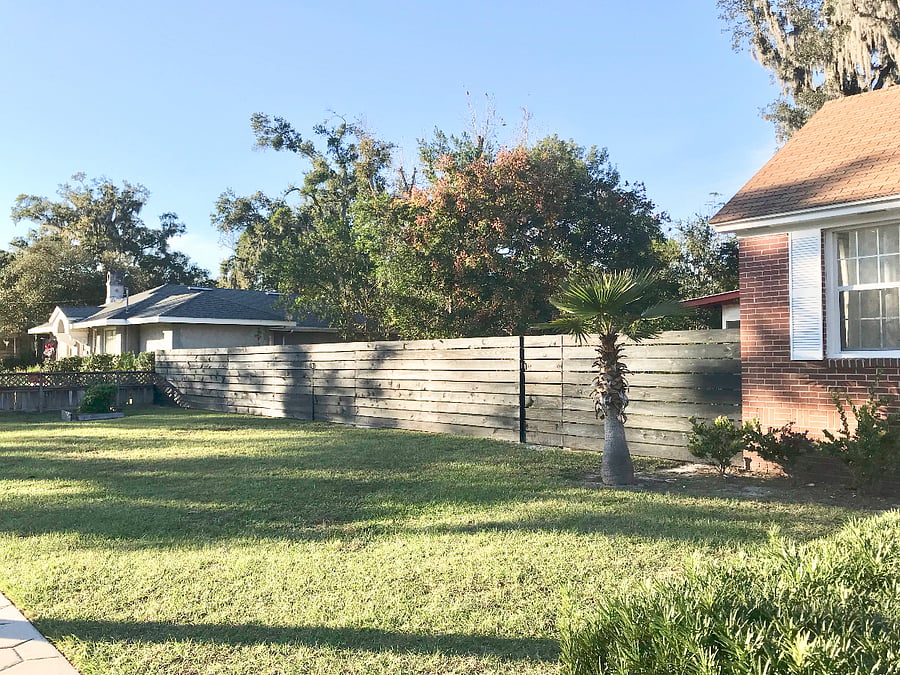Large Fenced Yard. This home is on a Double Lot. Parking for RV, Camper, etc available.
