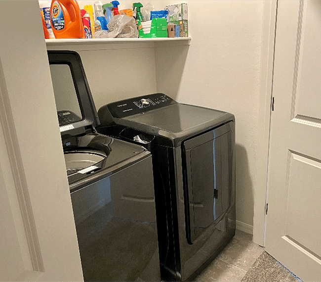 Shared washer/dryer 