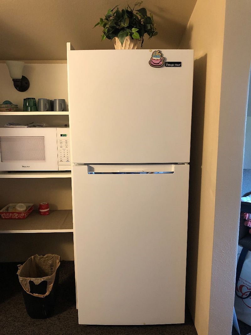 Full Apartment Size Fridge