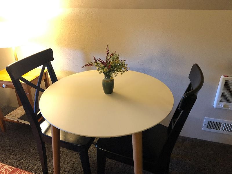 Dining table for two