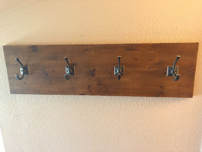 Extra hooks for jackets or hats