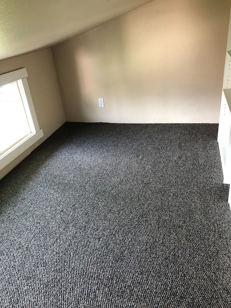 Low ceiling space for yoga or storage